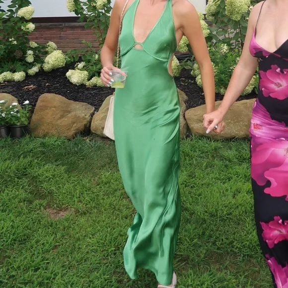【関税込み】BEC + BRIDGE グリーン Zariah マキシドレス Green Zariah Maxi Dress by BEC + BRIDGE on Sale